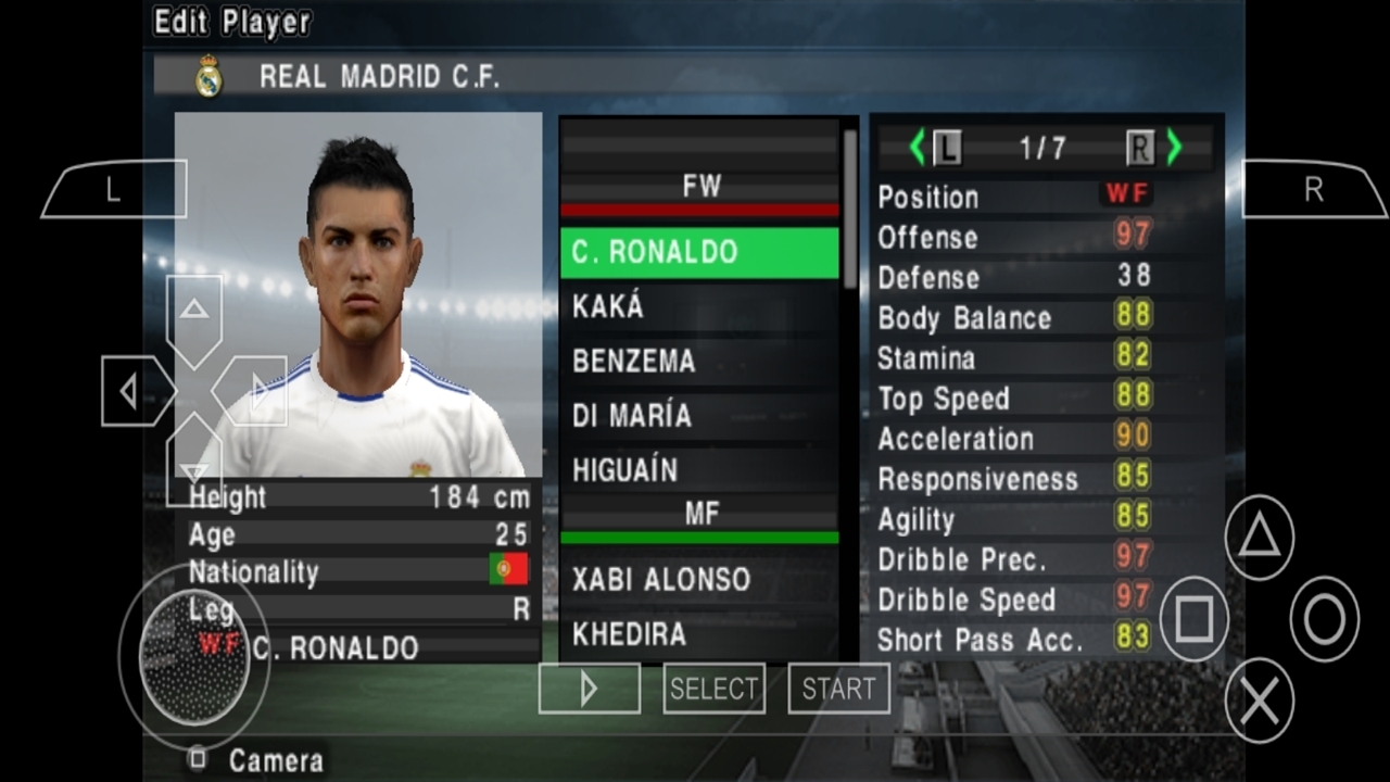اسکرین شات 7 بازی شبیه ساز فوتبال pes 2011