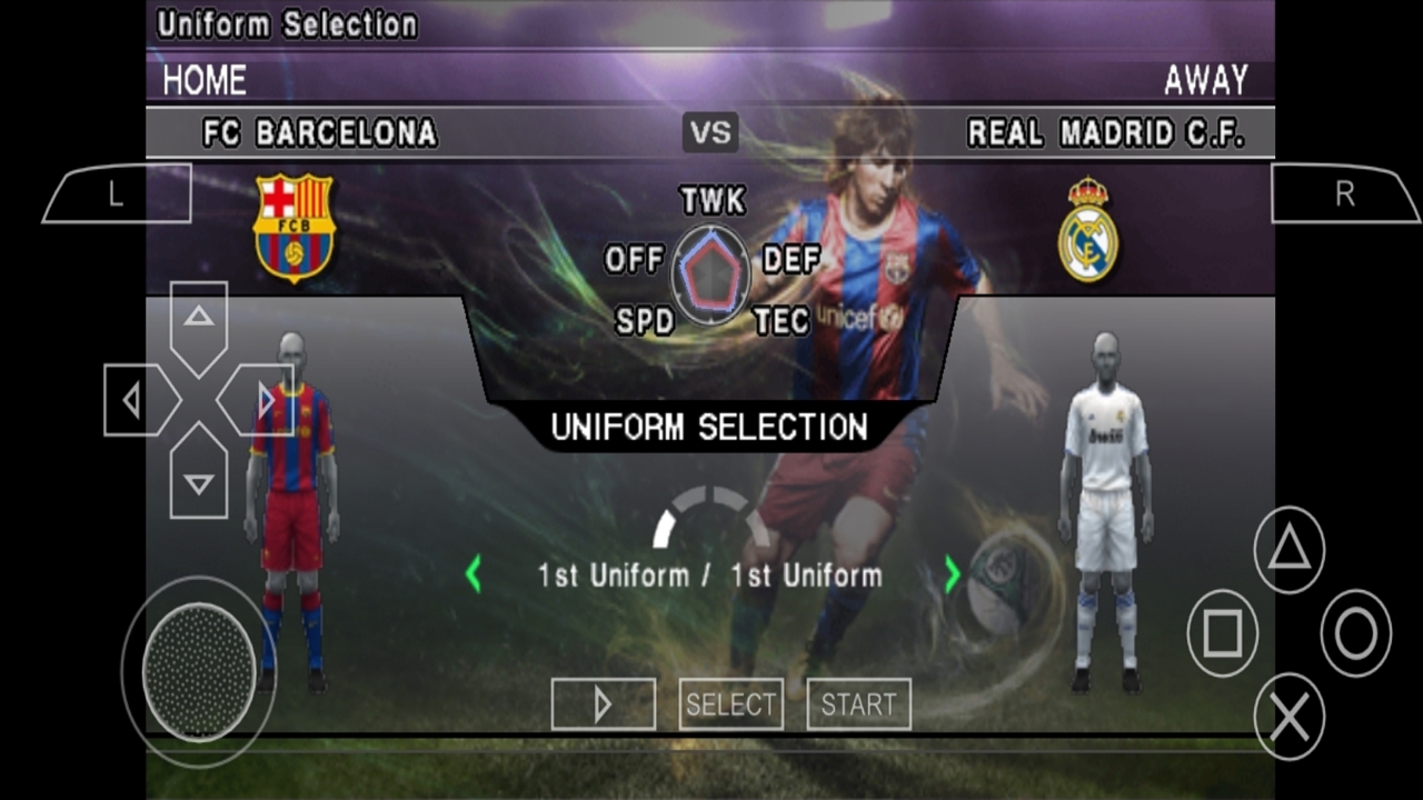 اسکرین شات 3 بازی شبیه ساز فوتبال pes 2011
