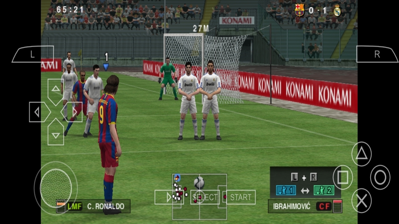 اسکرین شات 6 بازی شبیه ساز فوتبال pes 2011