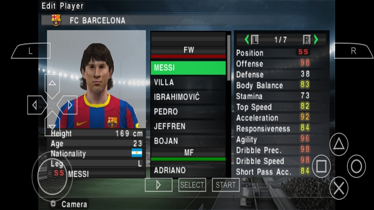 اسکرین شات 8 بازی شبیه ساز فوتبال pes 2011