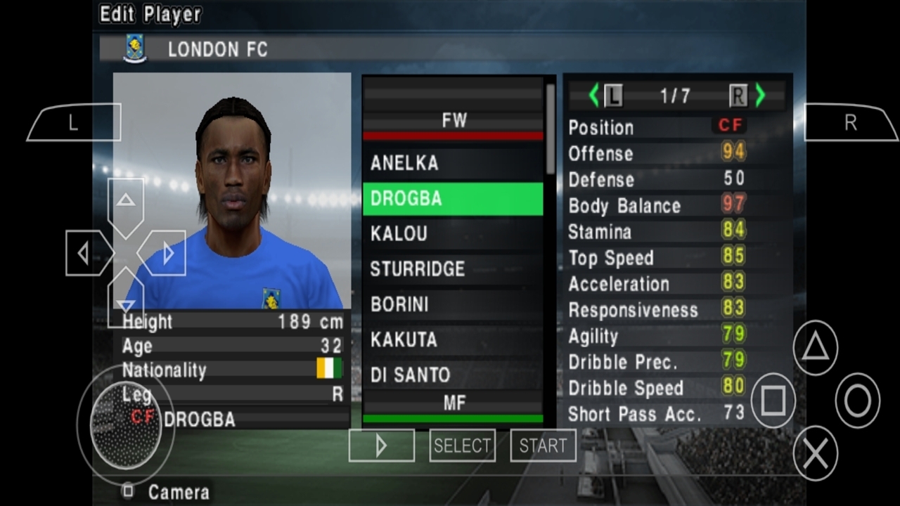 اسکرین شات 10 بازی شبیه ساز فوتبال pes 2011