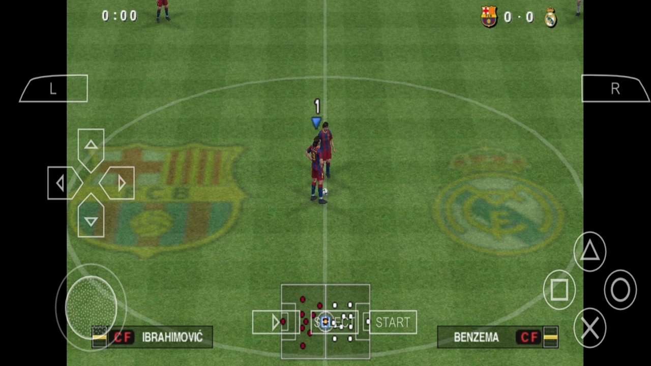 اسکرین شات 4 بازی شبیه ساز فوتبال pes 2011