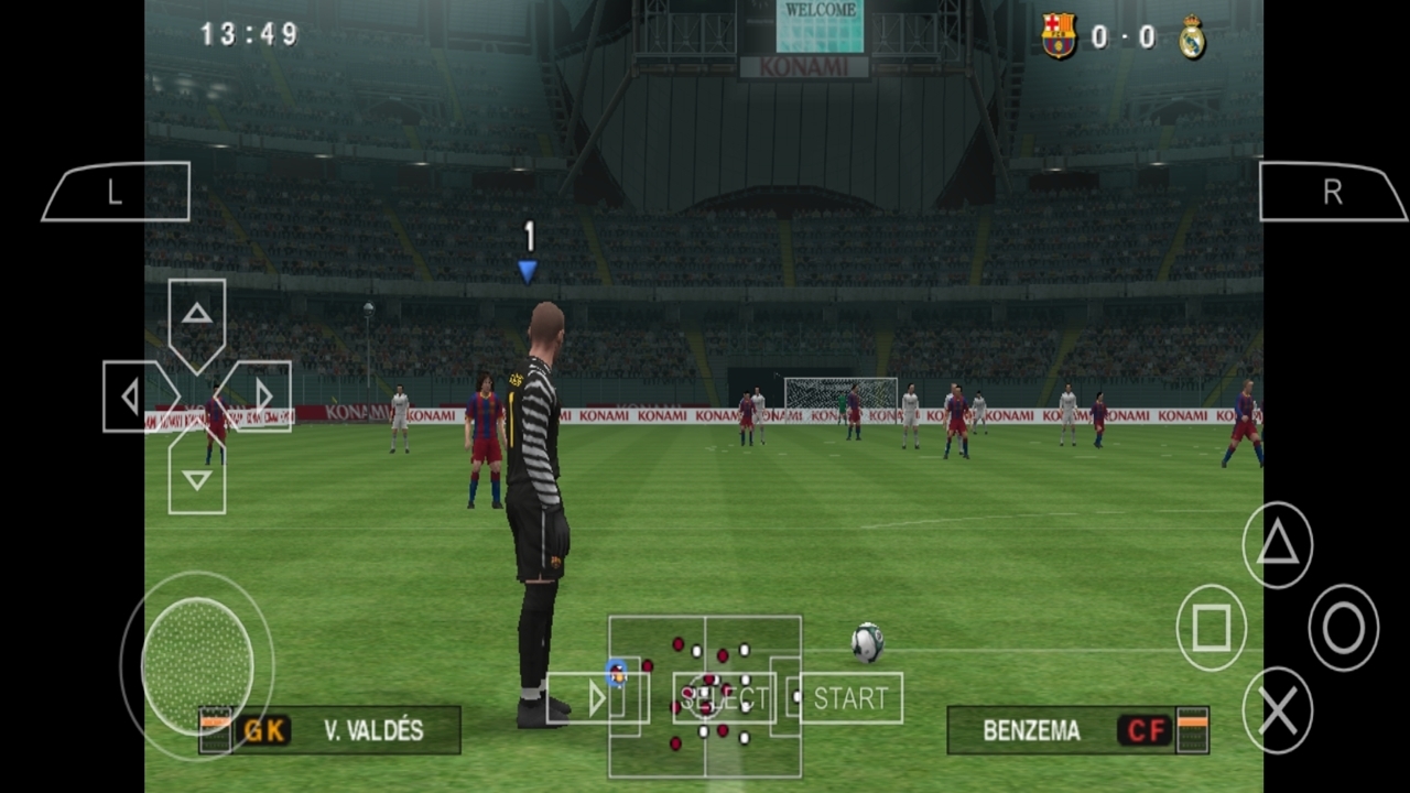 اسکرین شات 5 بازی شبیه ساز فوتبال pes 2011