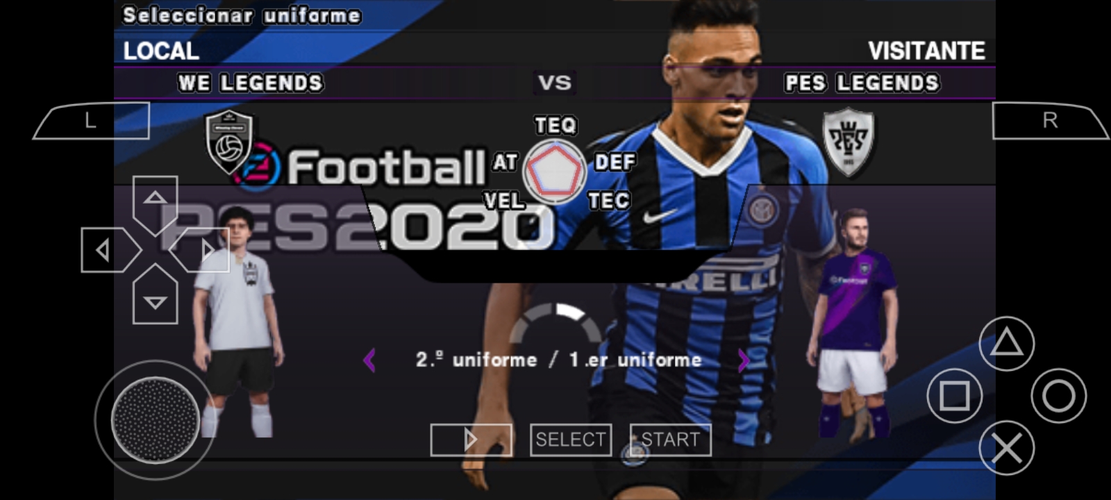 اسکرین شات 6 بازی فوتبال PES2020