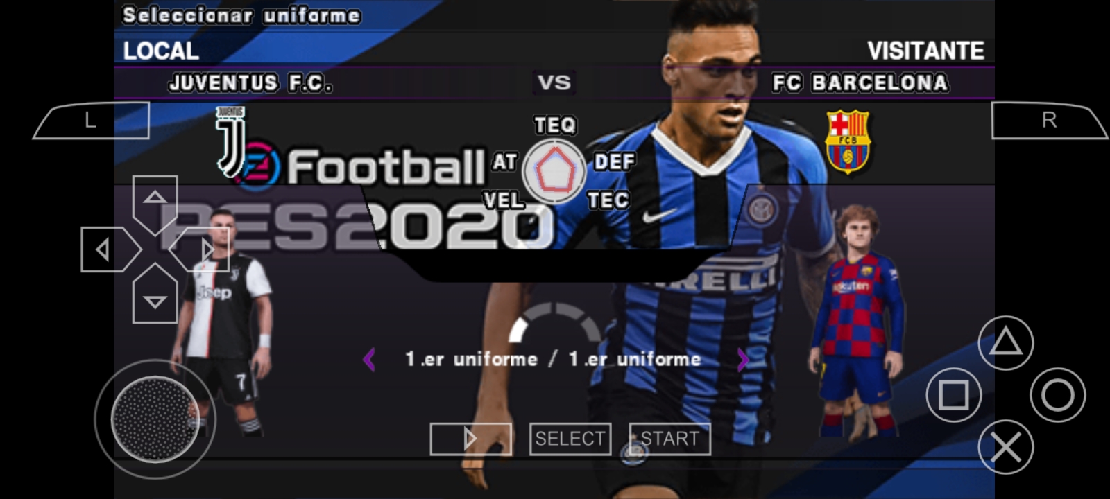 اسکرین شات 4 بازی فوتبال PES2020