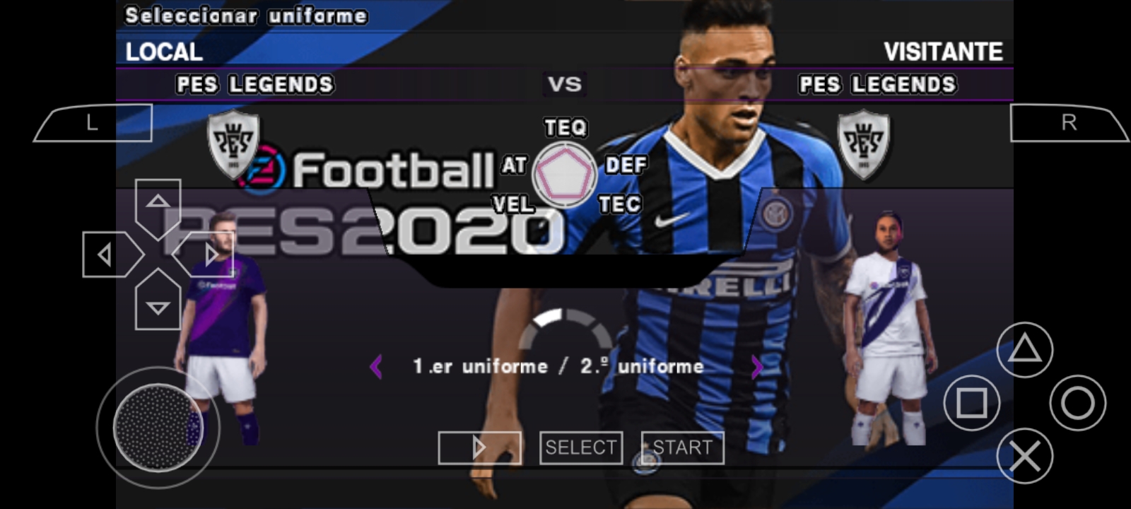 اسکرین شات 5 بازی فوتبال PES2020