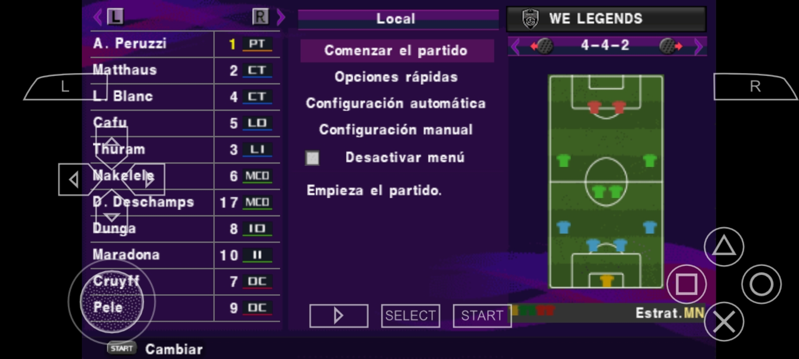 اسکرین شات 17 بازی فوتبال PES2020