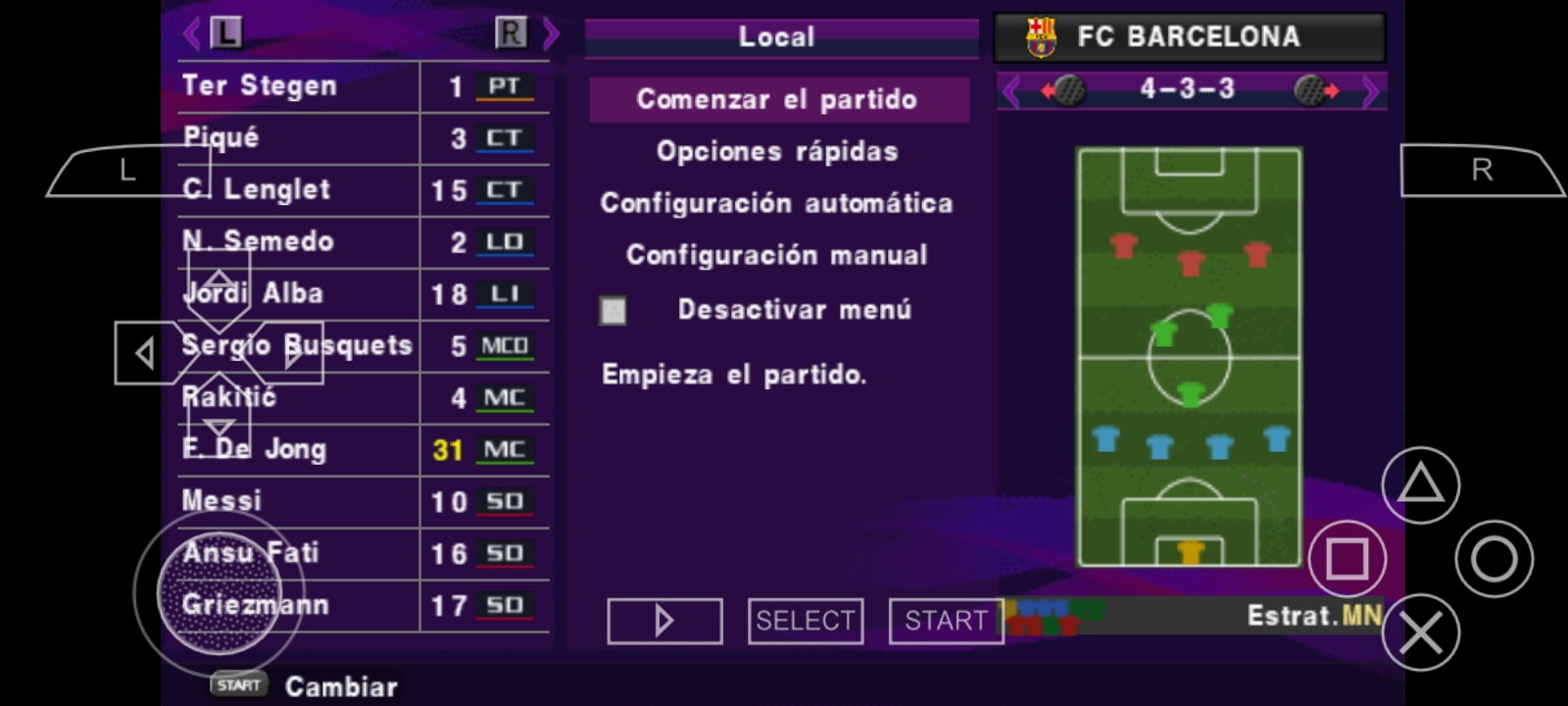 اسکرین شات 8 بازی فوتبال PES2020