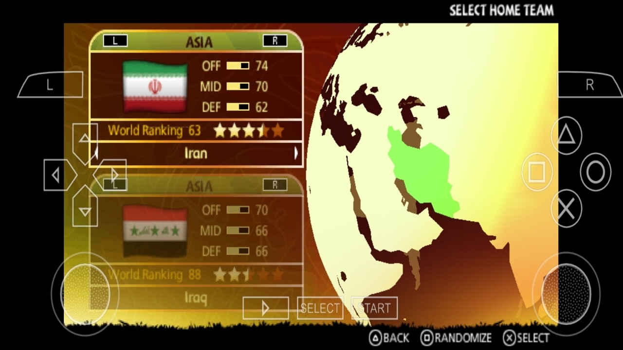 اسکرین شات 3 بازی شبیه ساز فوتبال جام جهانی 2010