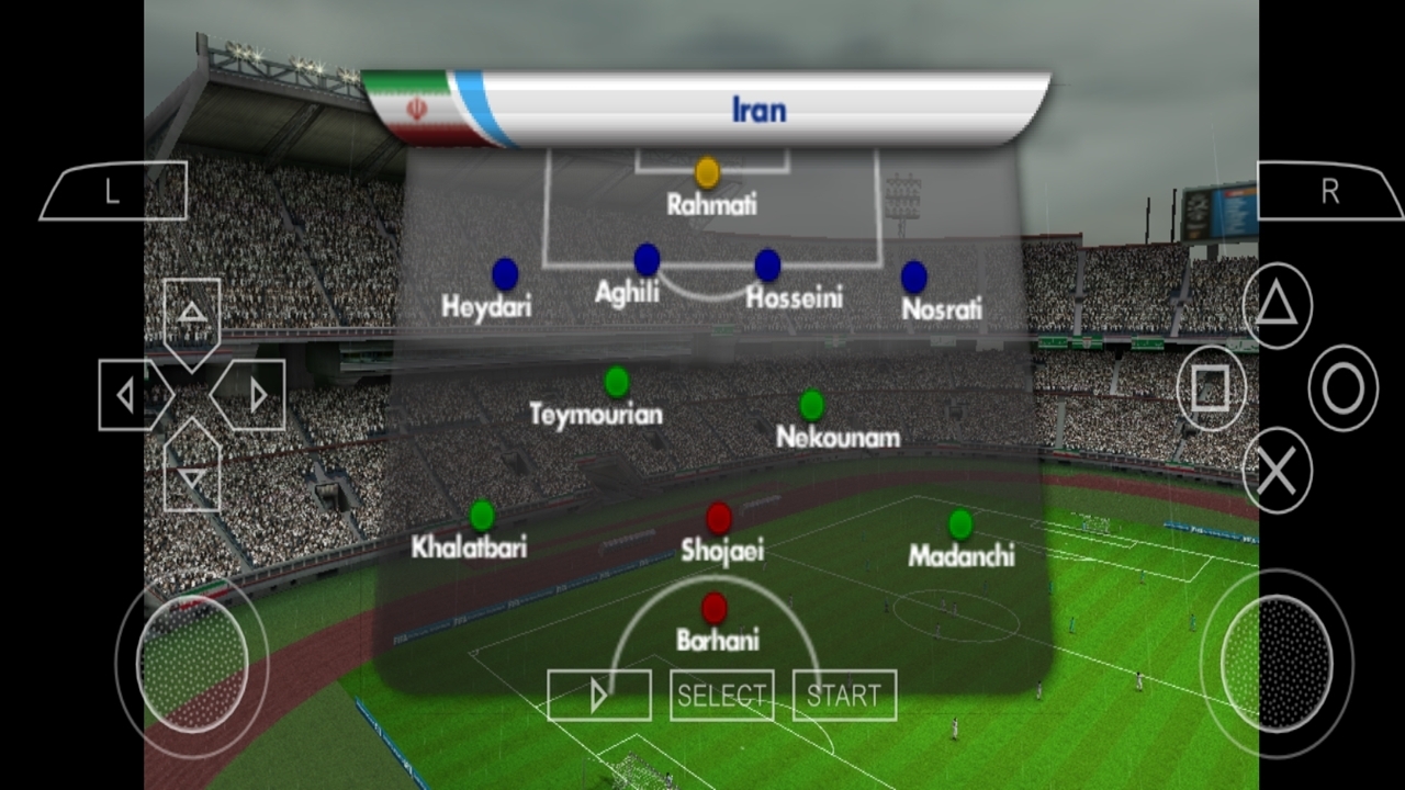 اسکرین شات 4 بازی شبیه ساز فوتبال جام جهانی 2010