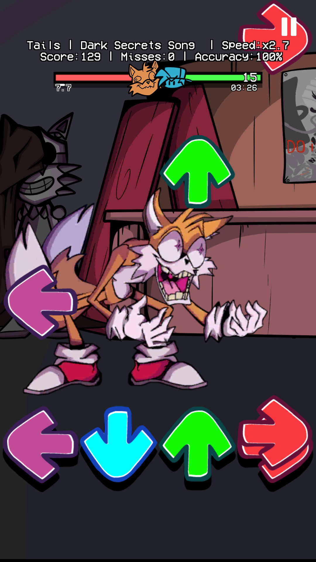 اسکرین شات 6 بازی Tail FNF Mod EXE