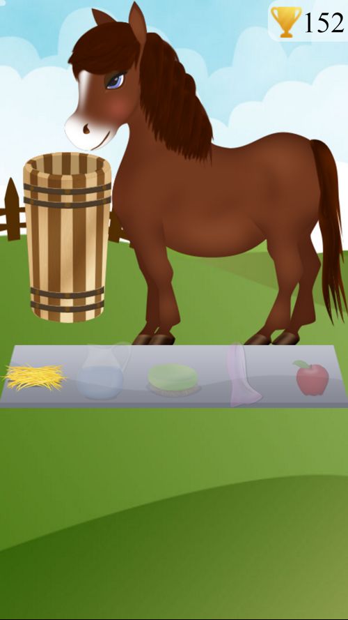 اسکرین شات 2 بازی fake call horse game care