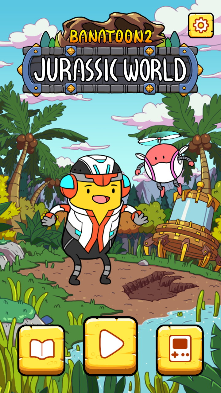 اسکرین شات 1 بازی BANATOON2: Jurassic World!