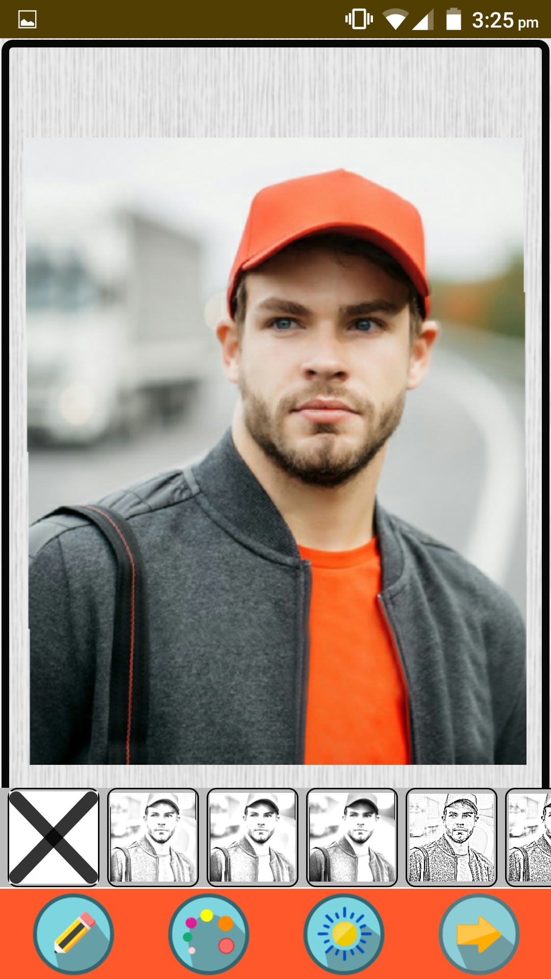 اسکرین شات 5 برنامه Photo to Pencil Sketch Maker