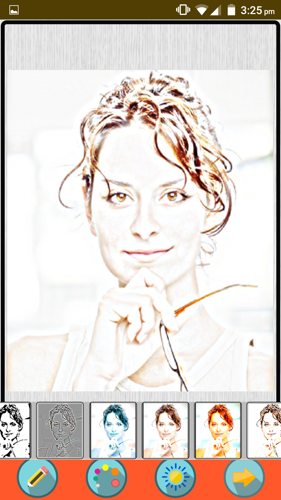اسکرین شات 3 برنامه Photo to Pencil Sketch Maker