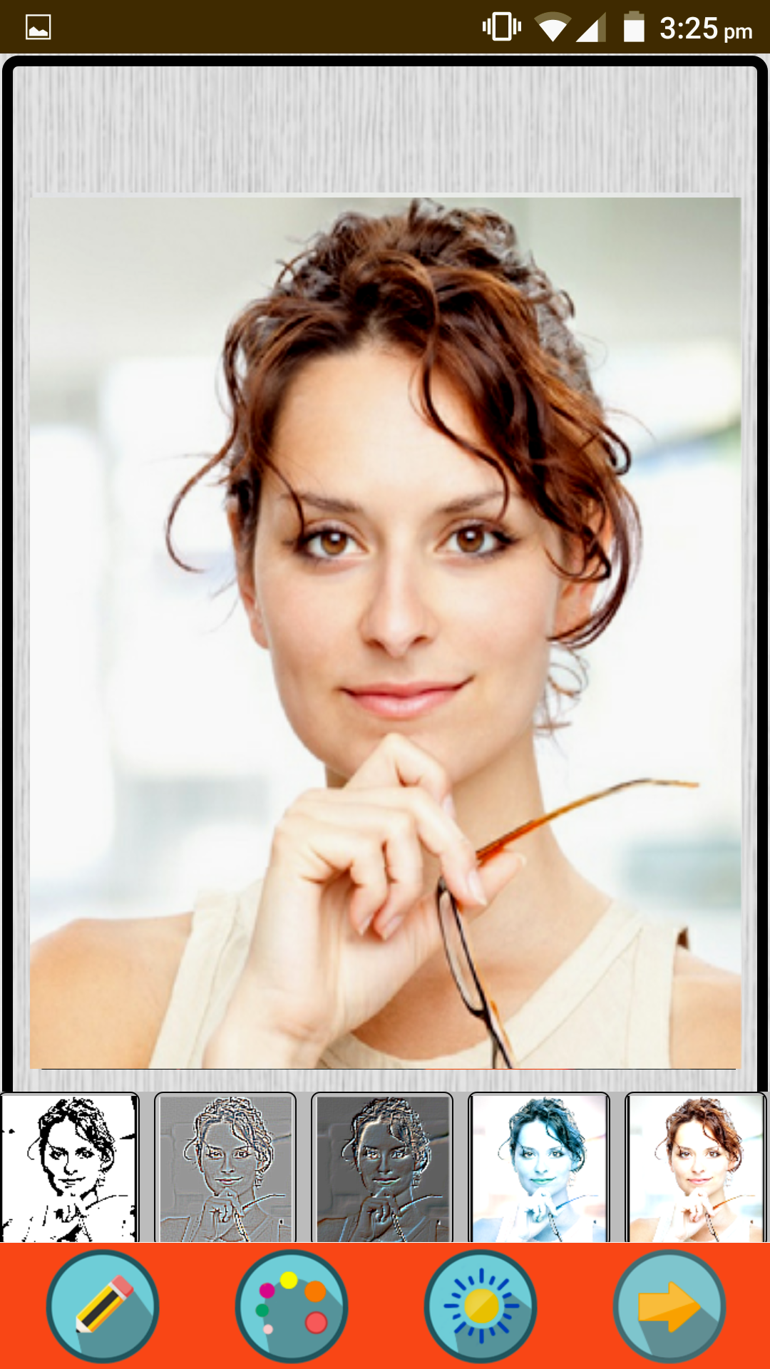 اسکرین شات 1 برنامه Photo to Pencil Sketch Maker