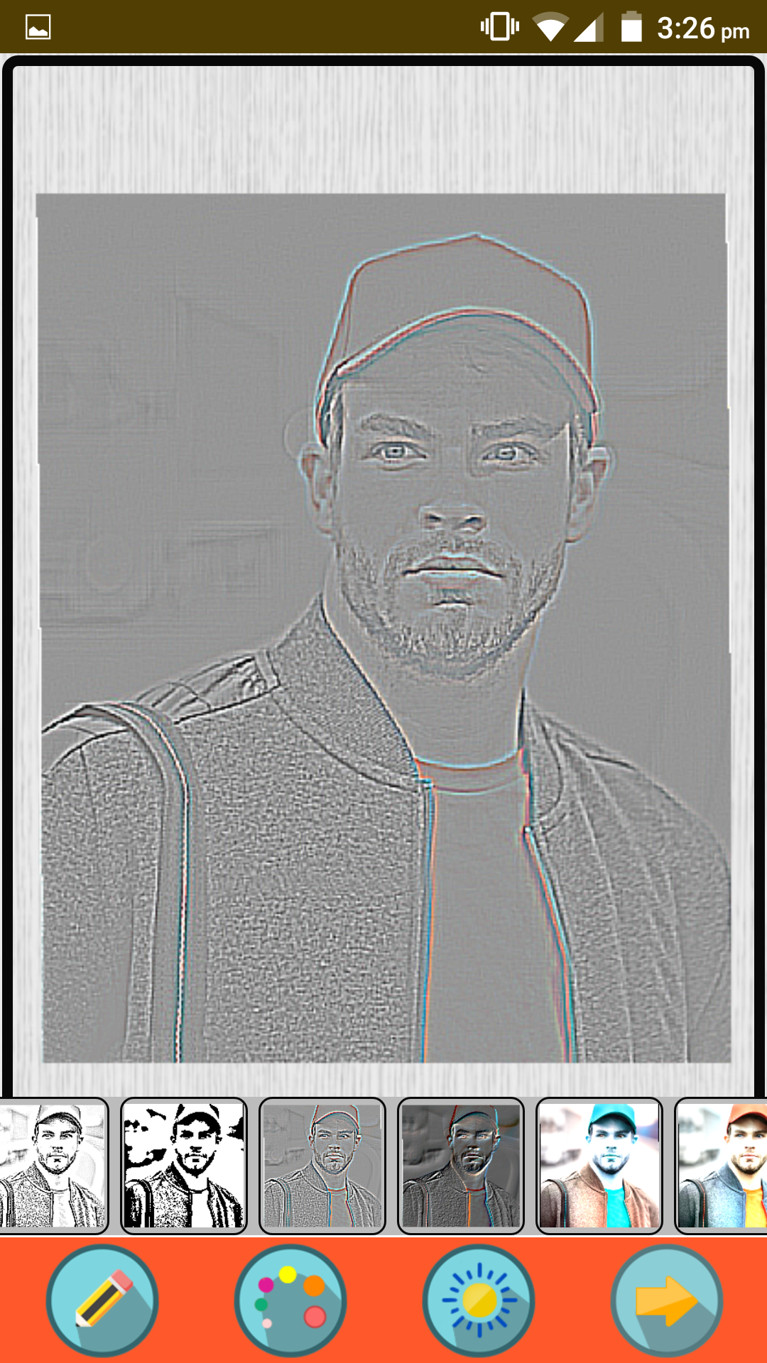 اسکرین شات 8 برنامه Photo to Pencil Sketch Maker