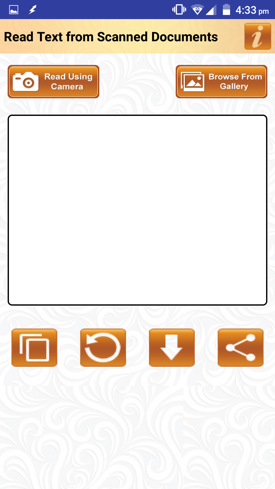 اسکرین شات 7 برنامه Save Text of Photo & Documents