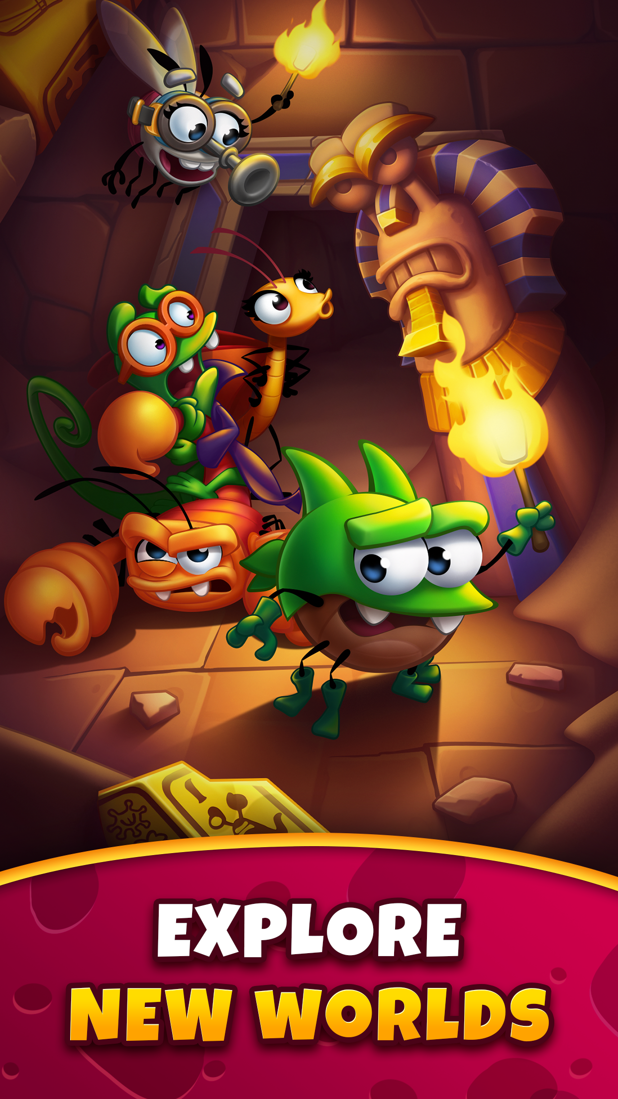 اسکرین شات 4 بازی Best Fiends - Match 3 Puzzles