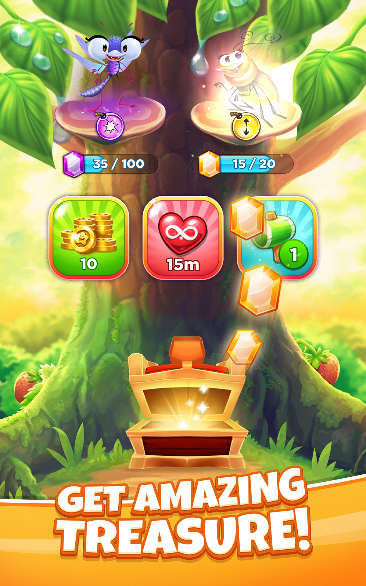 اسکرین شات 4 بازی Match 3 Game - Fiends Stars