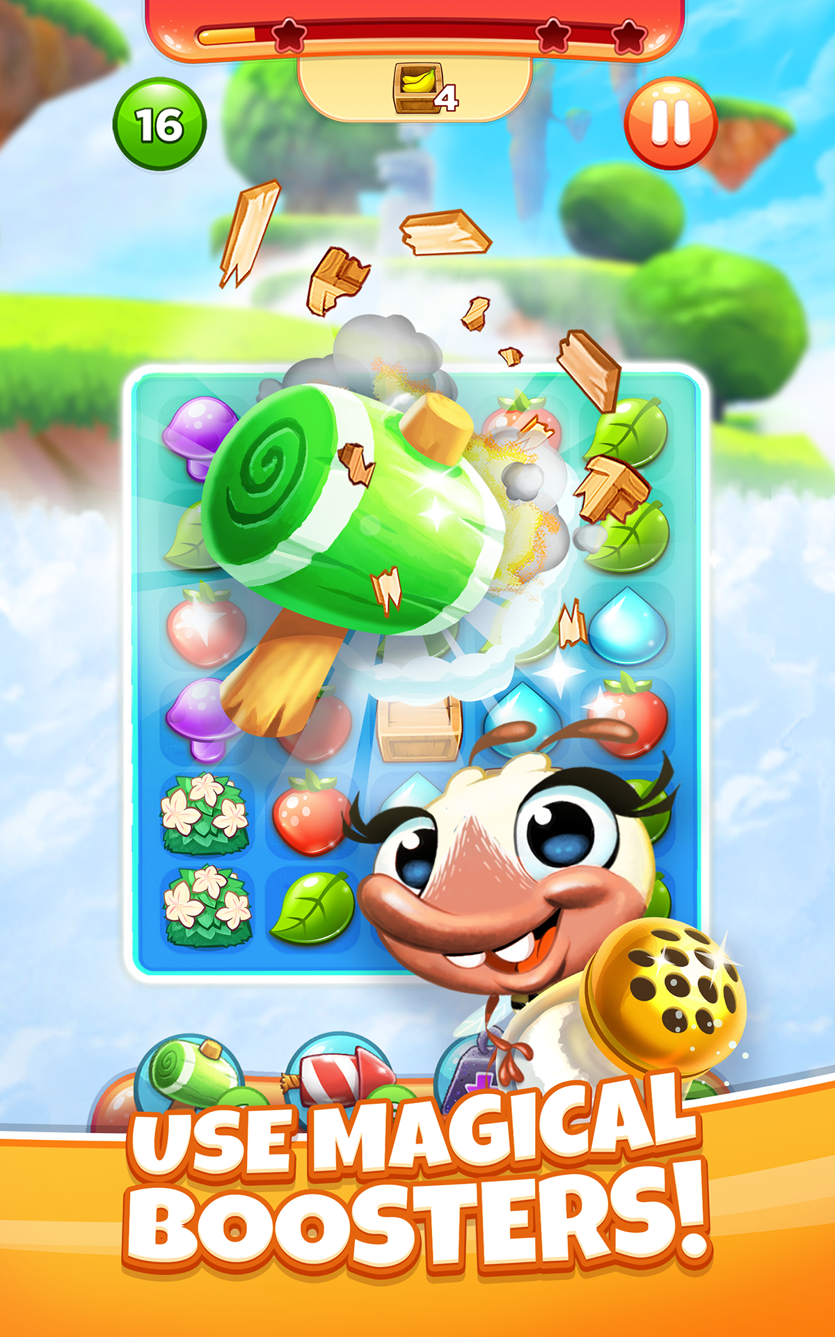 اسکرین شات 2 بازی Match 3 Game - Fiends Stars