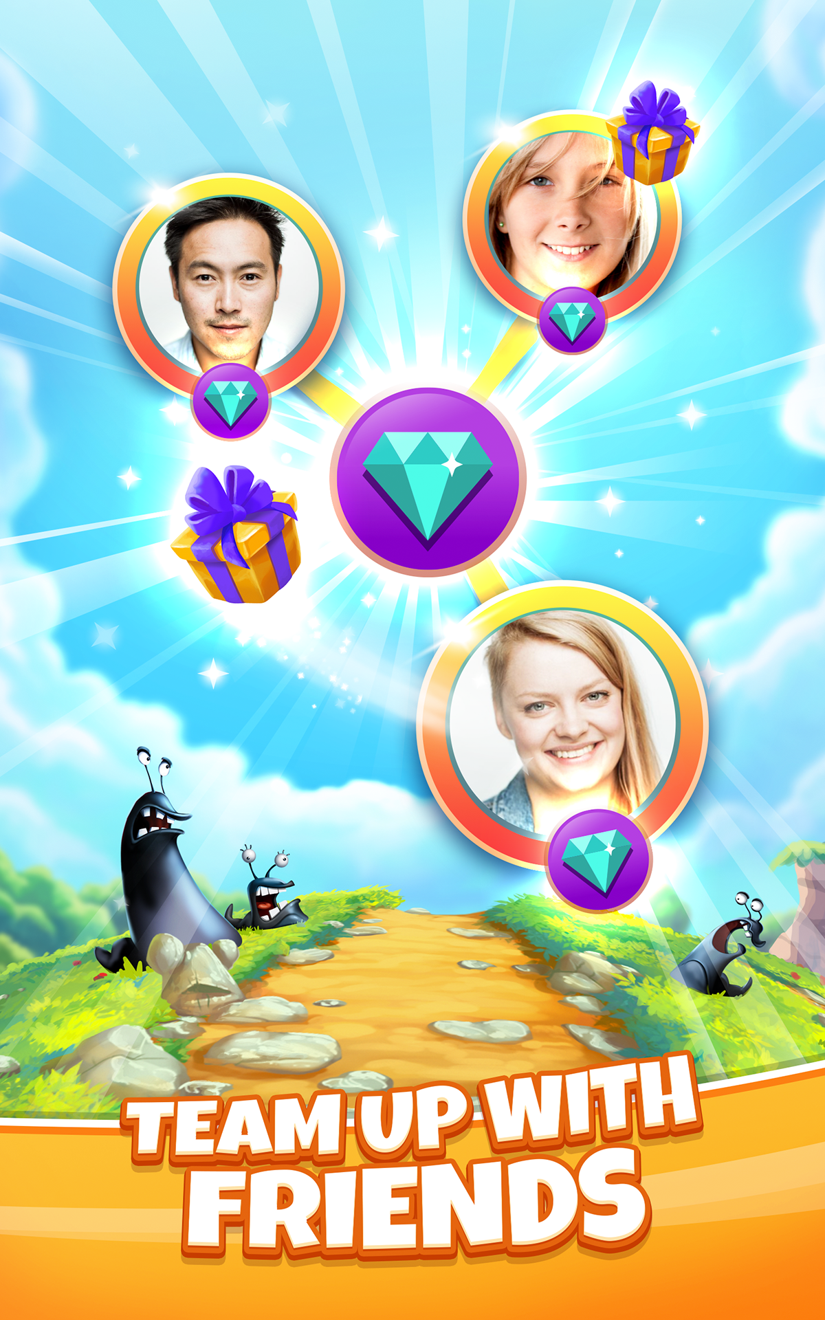 اسکرین شات 5 بازی Match 3 Game - Fiends Stars