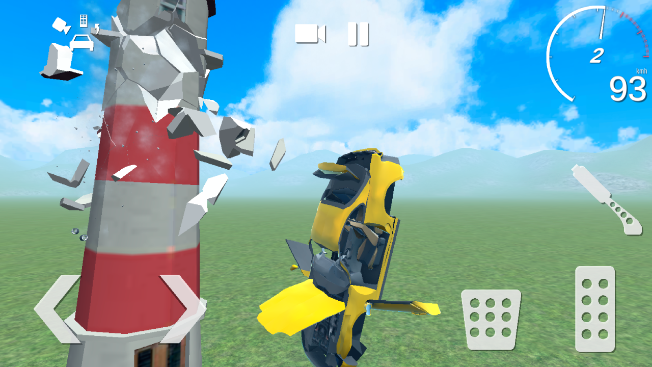 اسکرین شات 1 بازی Cars vs Buildings: Car Crash