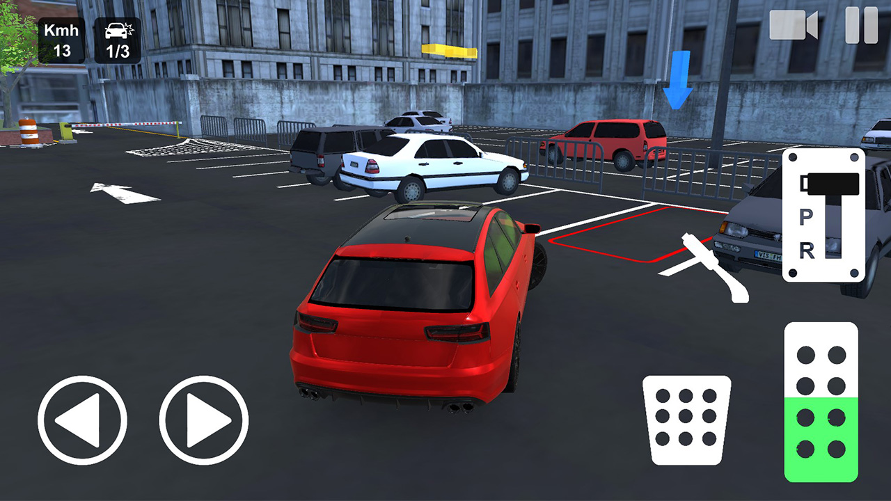اسکرین شات 1 بازی Real Car Parking 3D Downtown