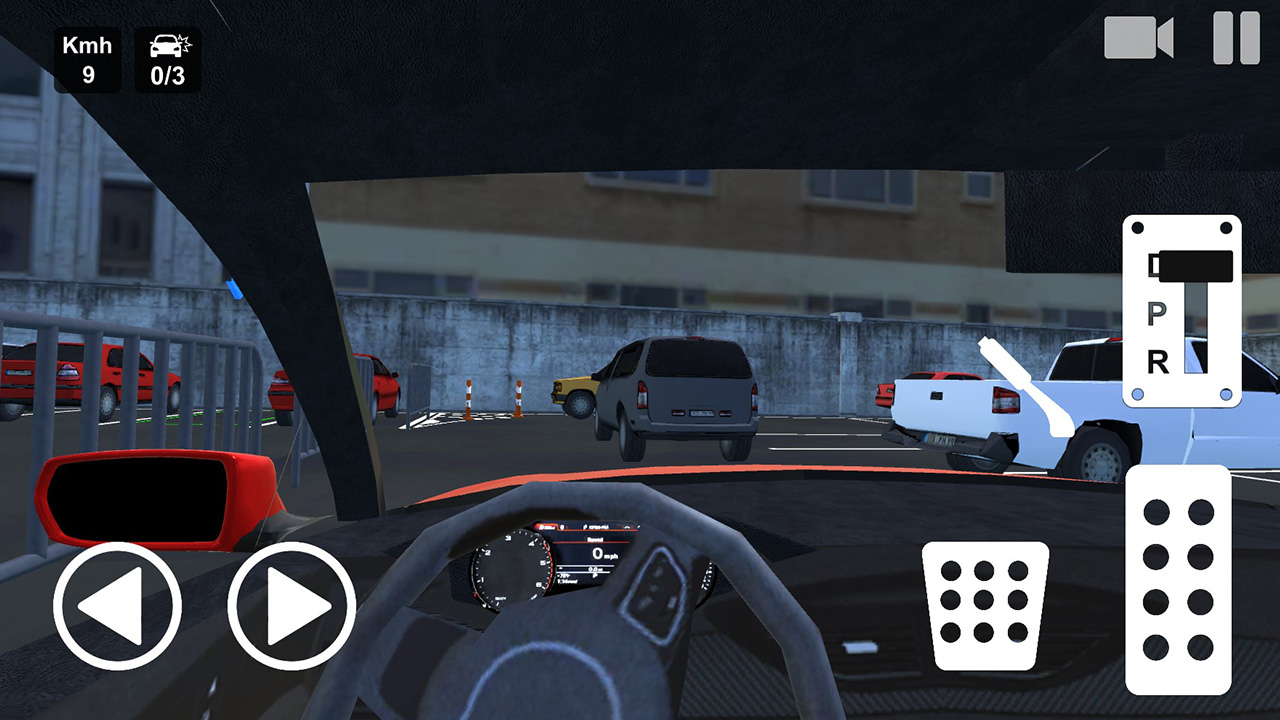 اسکرین شات 4 بازی Real Car Parking 3D Downtown