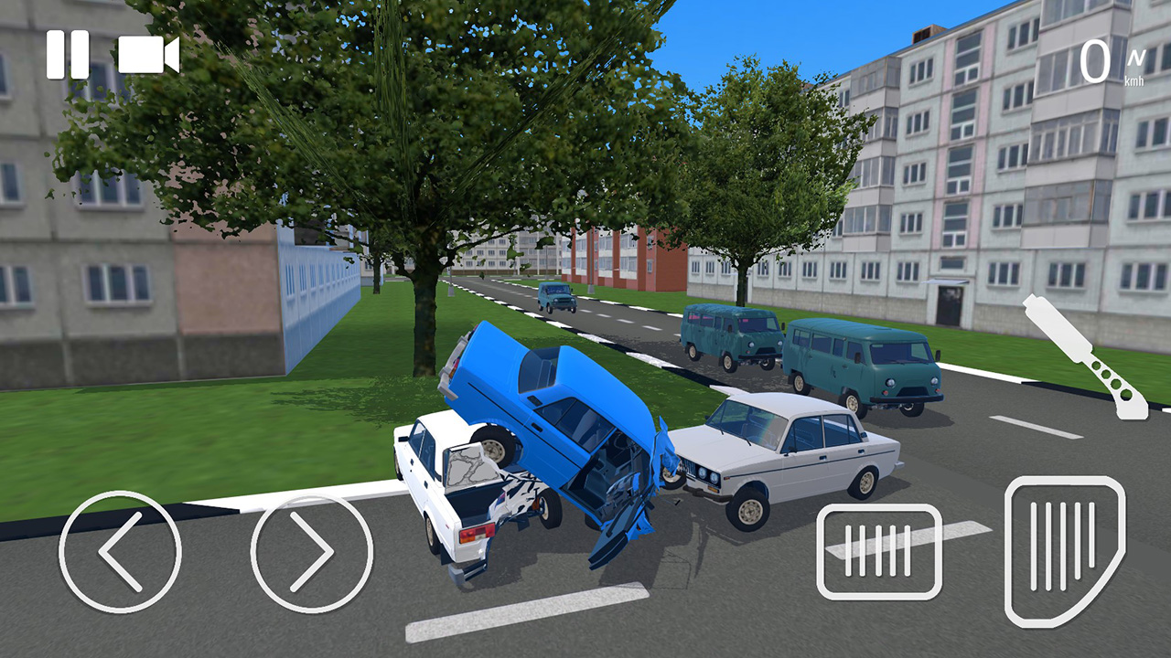 اسکرین شات 2 بازی Russian Car Crash Simulator