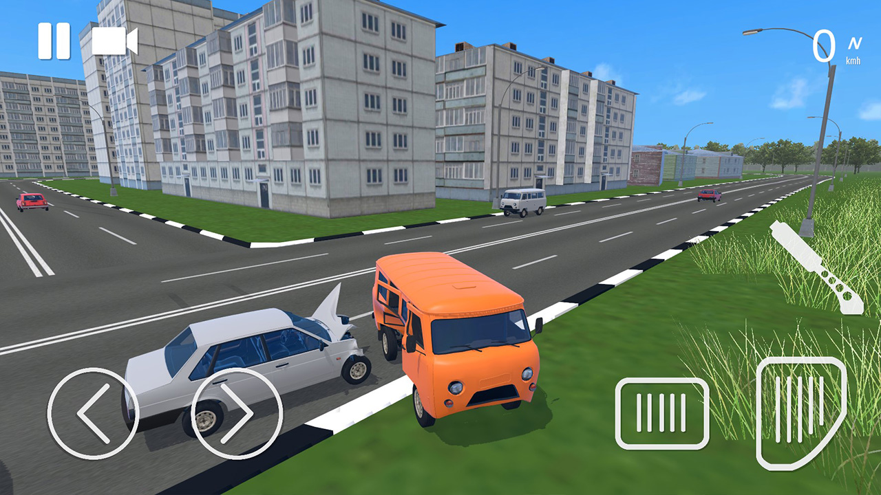 اسکرین شات 4 بازی Russian Car Crash Simulator