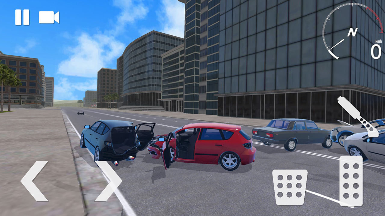 اسکرین شات 5 بازی Traffic Crashes Car Crash