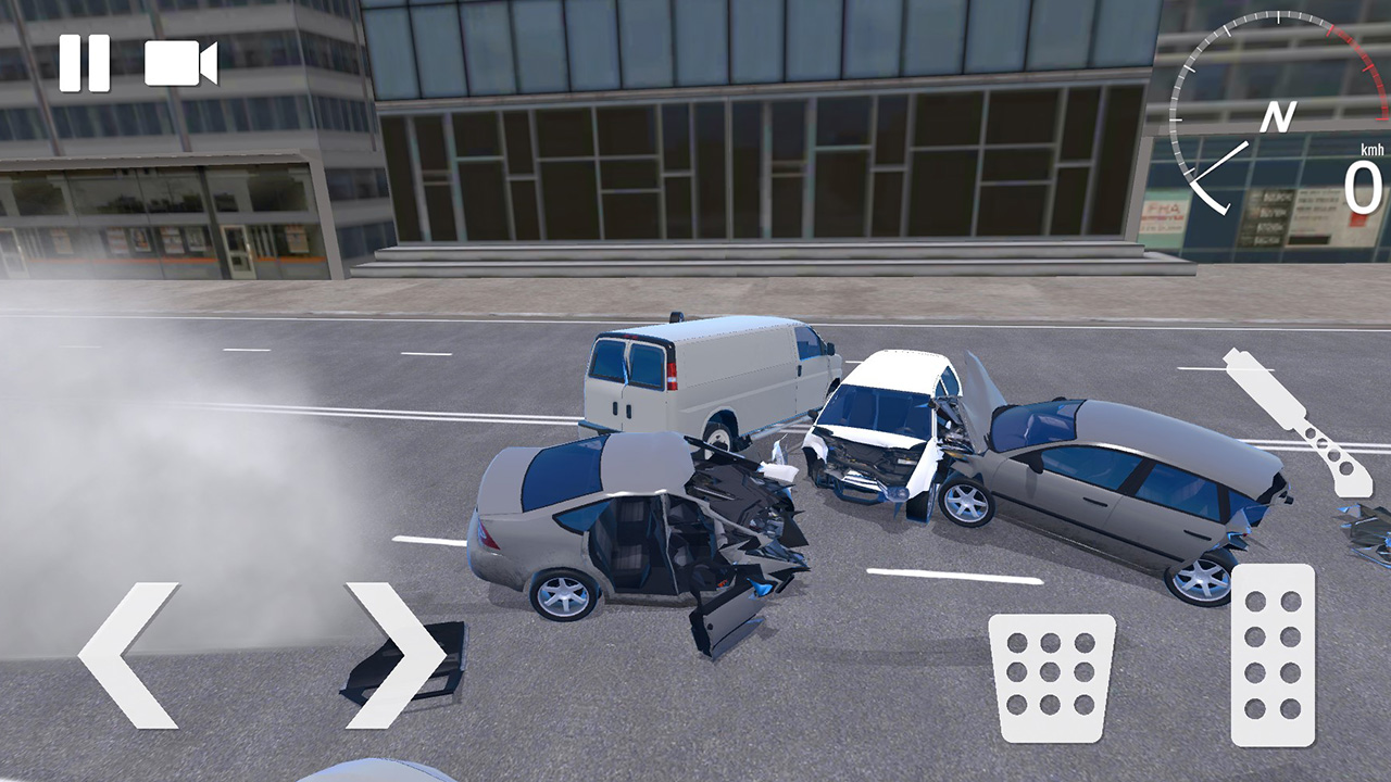 اسکرین شات 1 بازی Traffic Crashes Car Crash