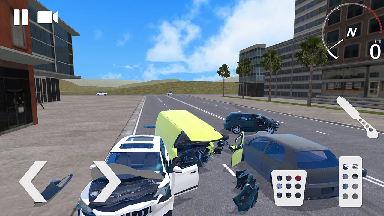 اسکرین شات 3 بازی Traffic Crashes Car Crash