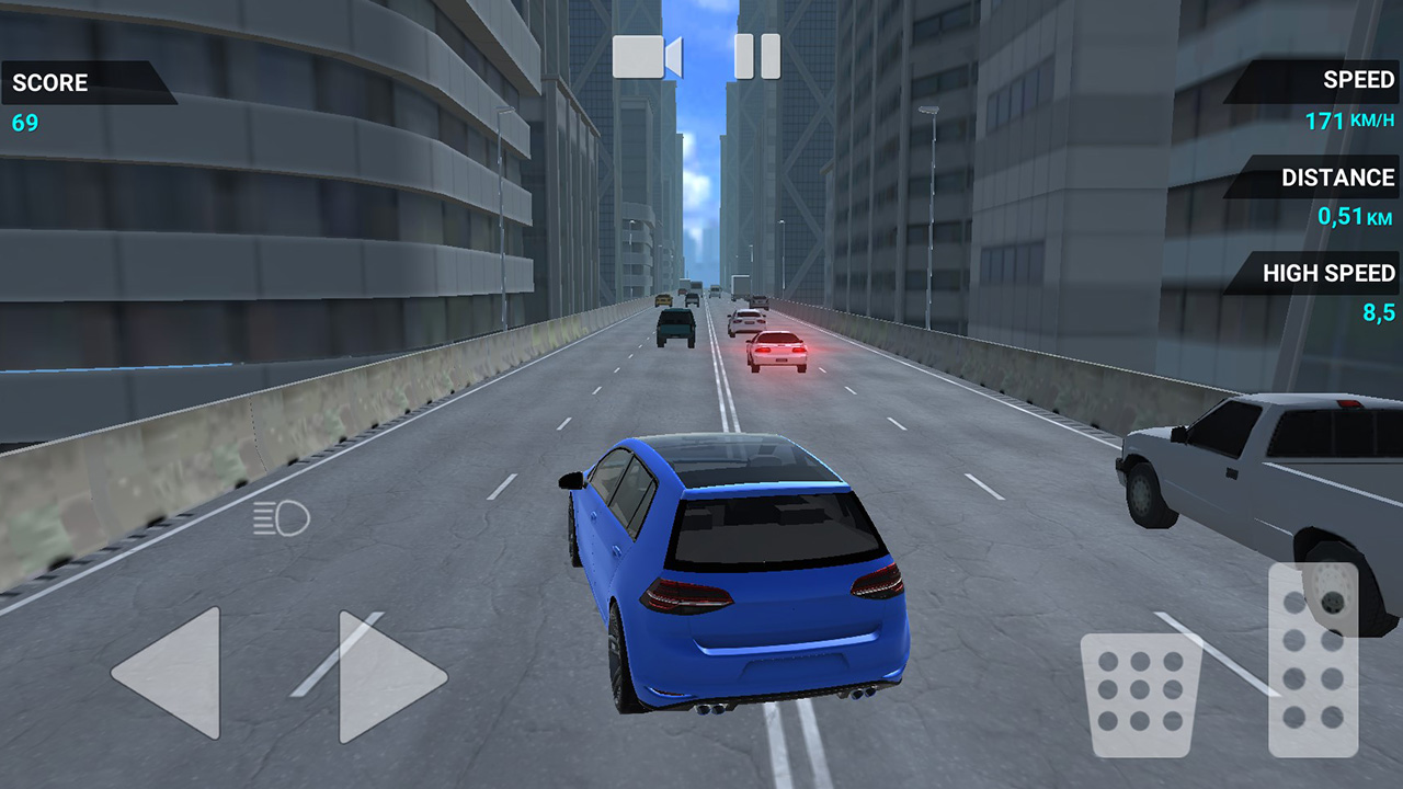 اسکرین شات 5 بازی Traffic Racer Speeding Highway
