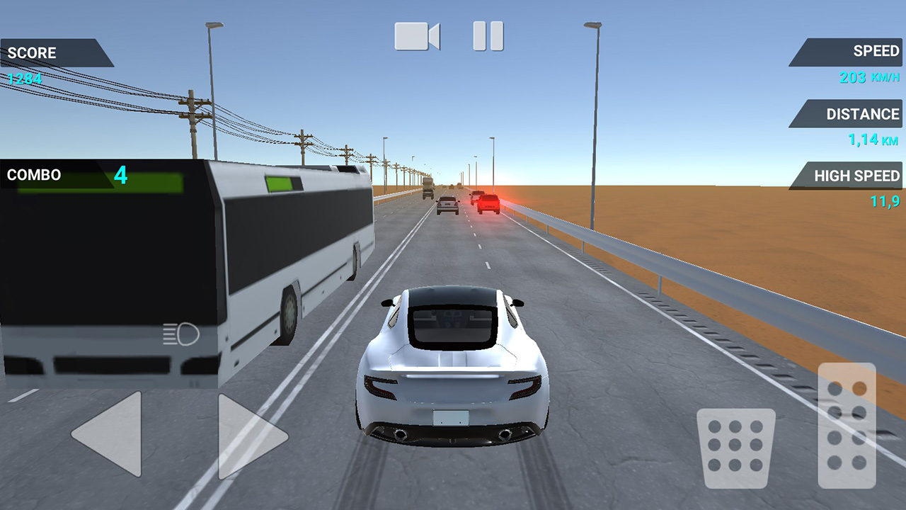 اسکرین شات 6 بازی Traffic Racer Speeding Highway