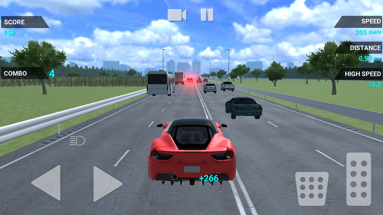 اسکرین شات 2 بازی Traffic Racer Speeding Highway