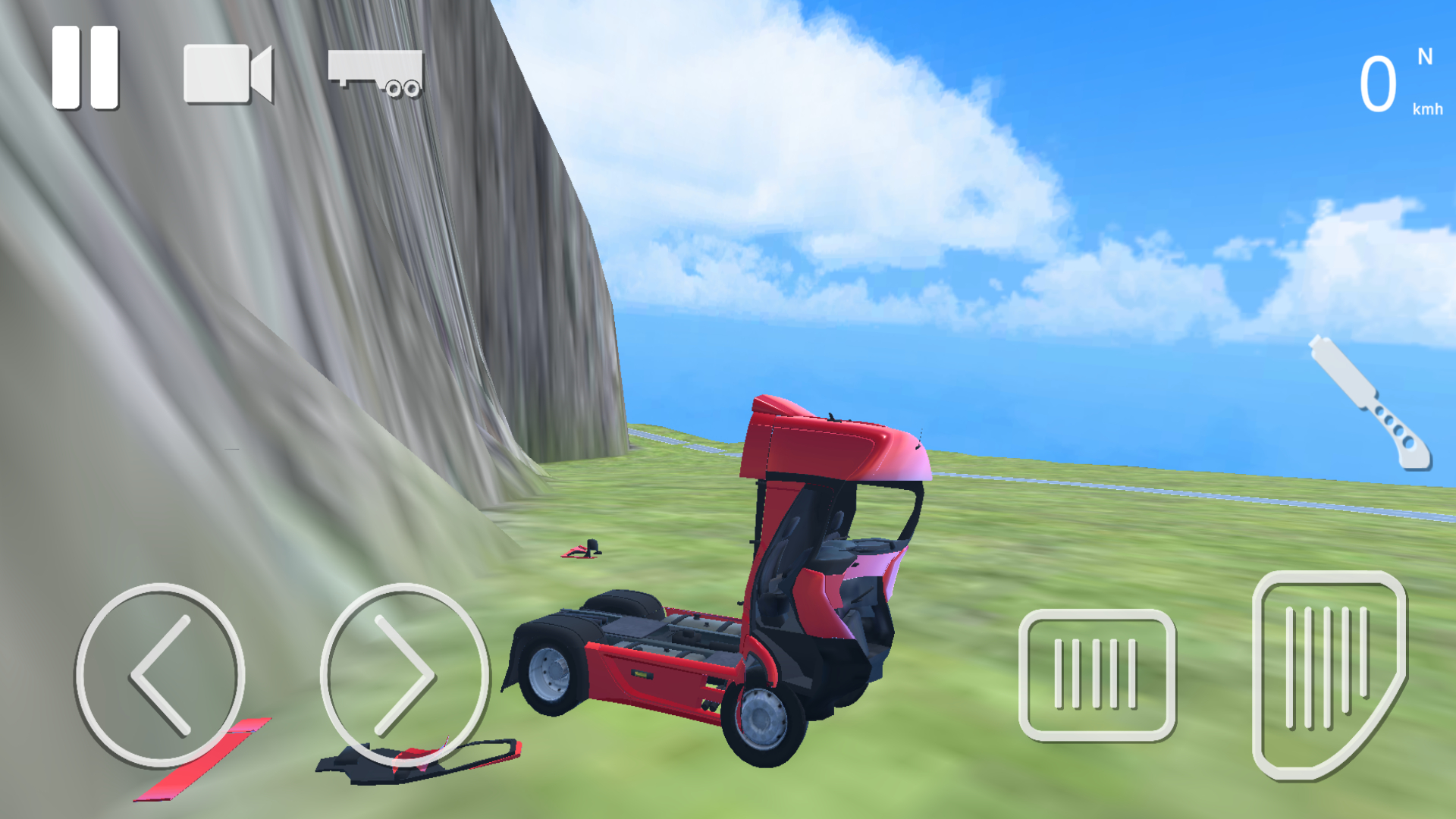 اسکرین شات 5 بازی Truck Crash Simulator Accident