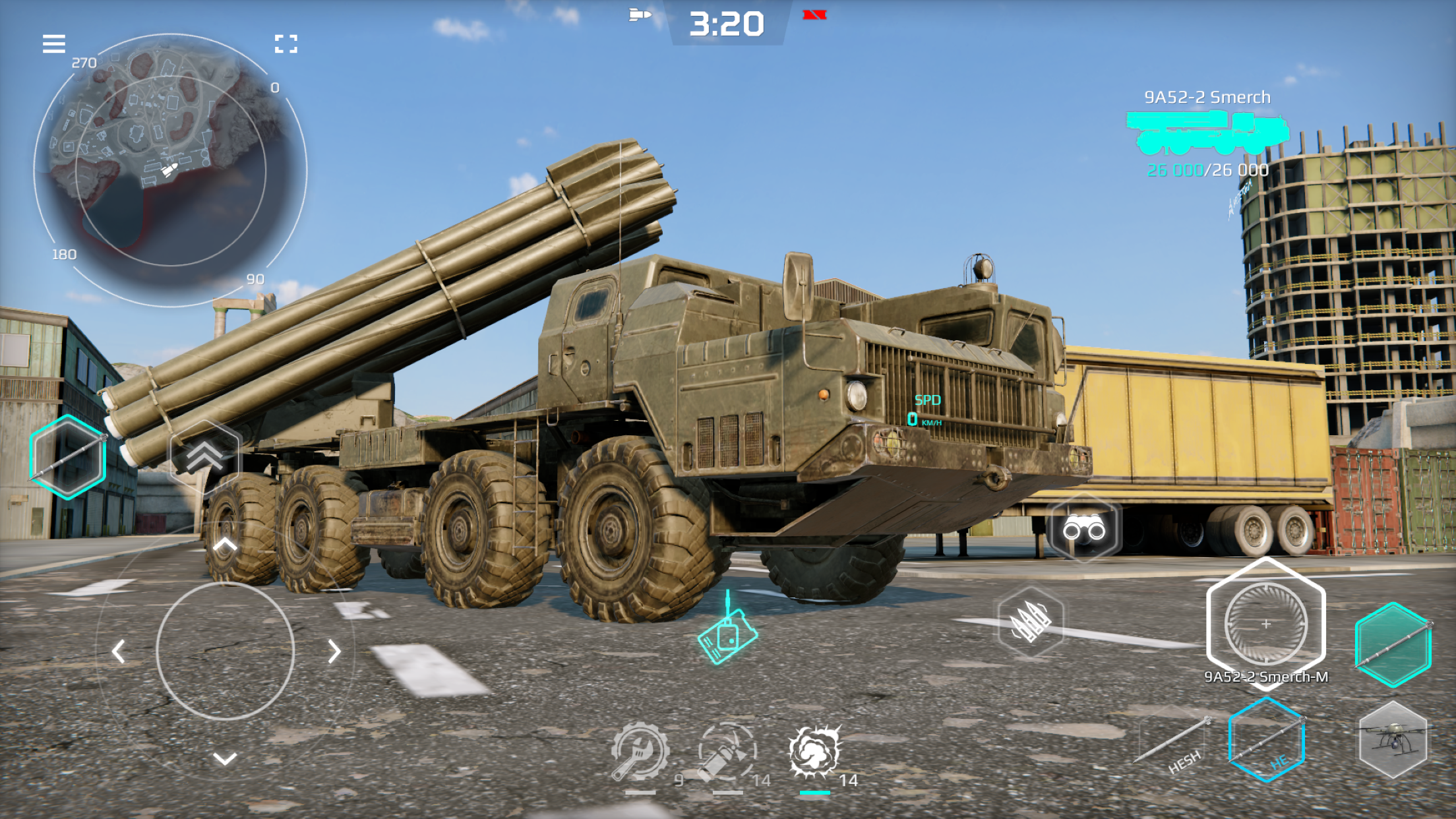 اسکرین شات 1 بازی MWT: Tank Battles. Modern War