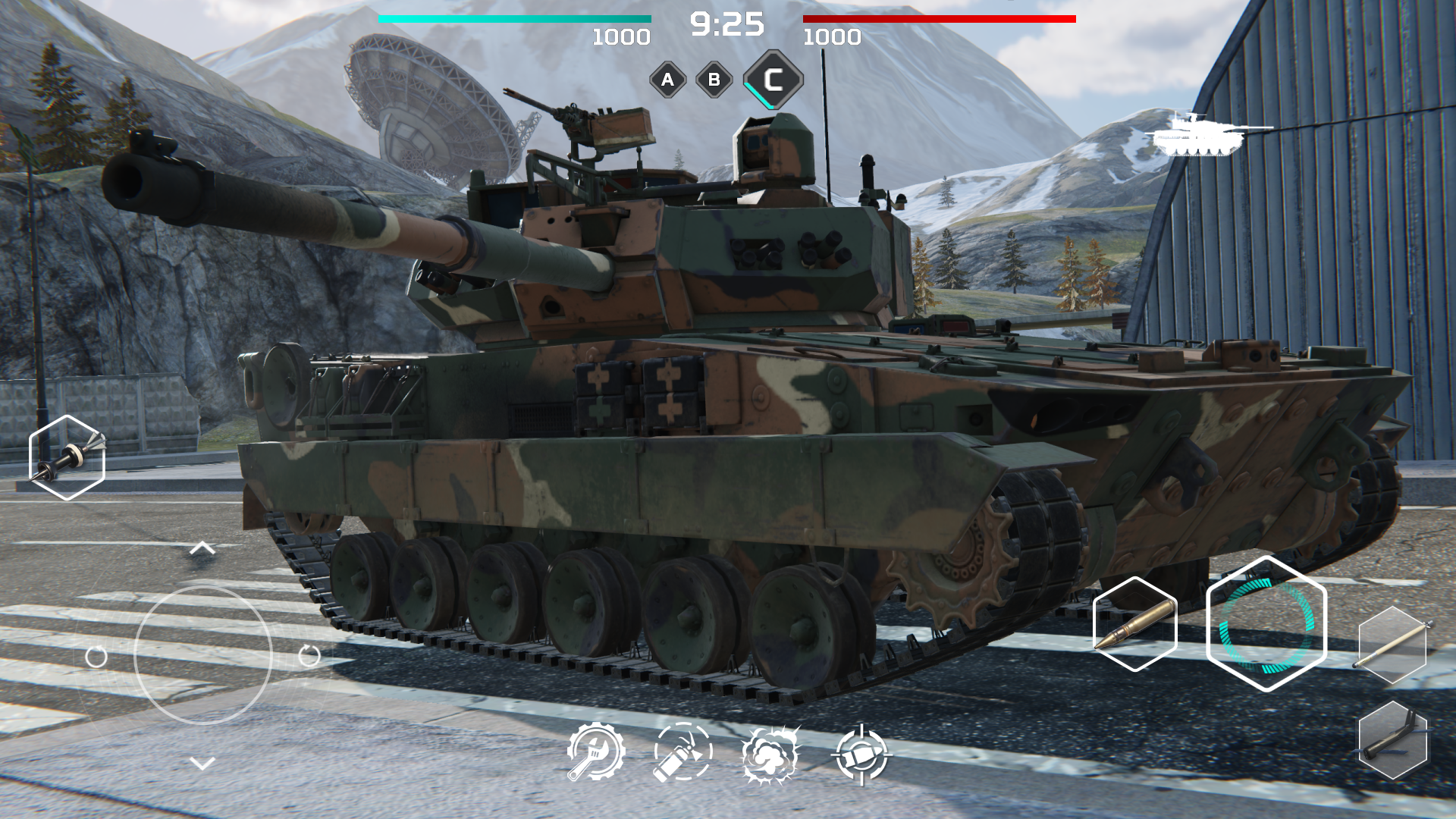 اسکرین شات 1 بازی MWT: Tank Battles