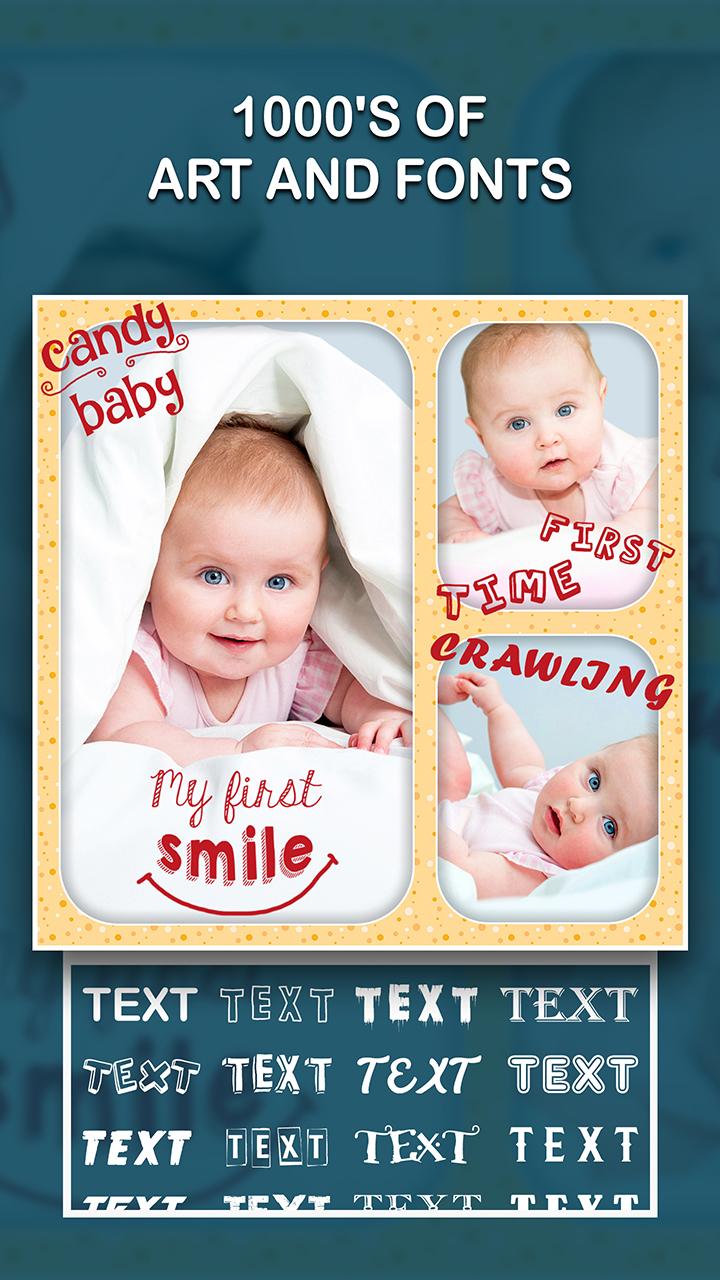 اسکرین شات 6 برنامه Baby Photo Collage