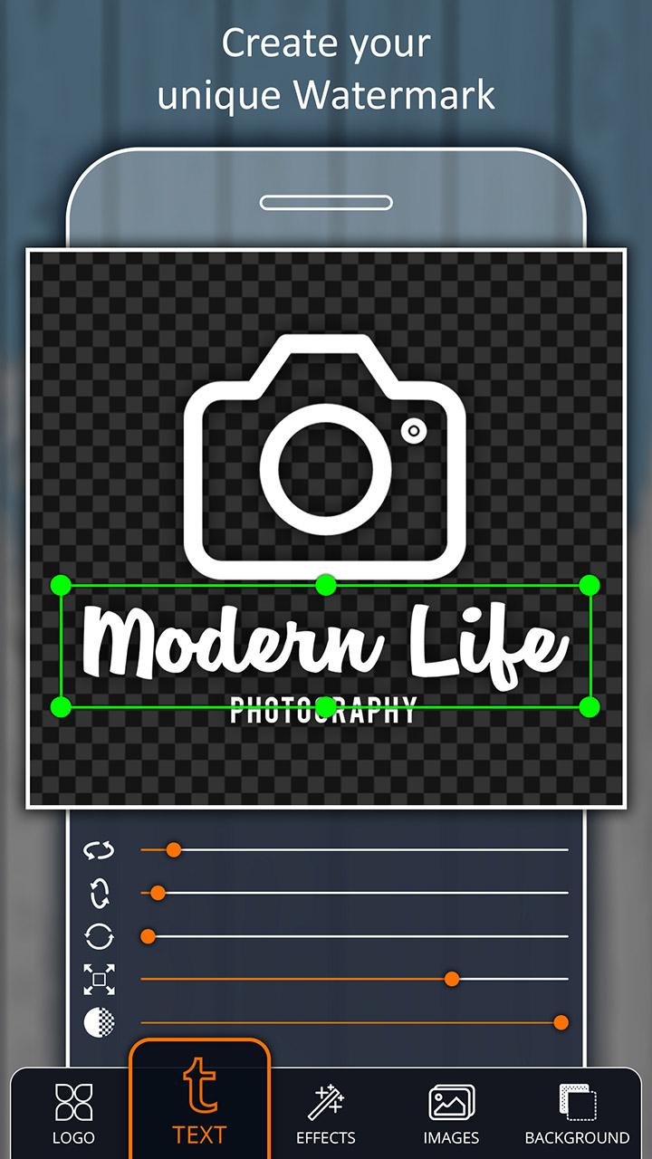 اسکرین شات 1 برنامه Add Watermark on Photos