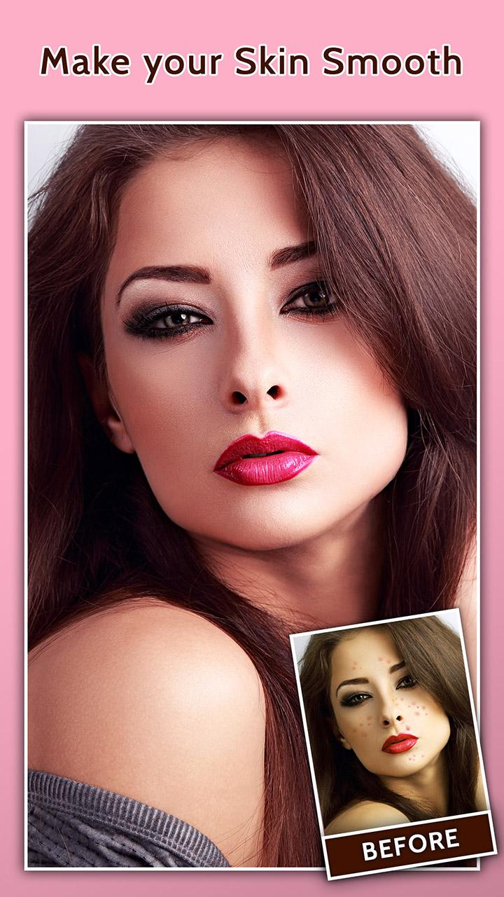 اسکرین شات 2 برنامه Face Blemish Remover - Smooth