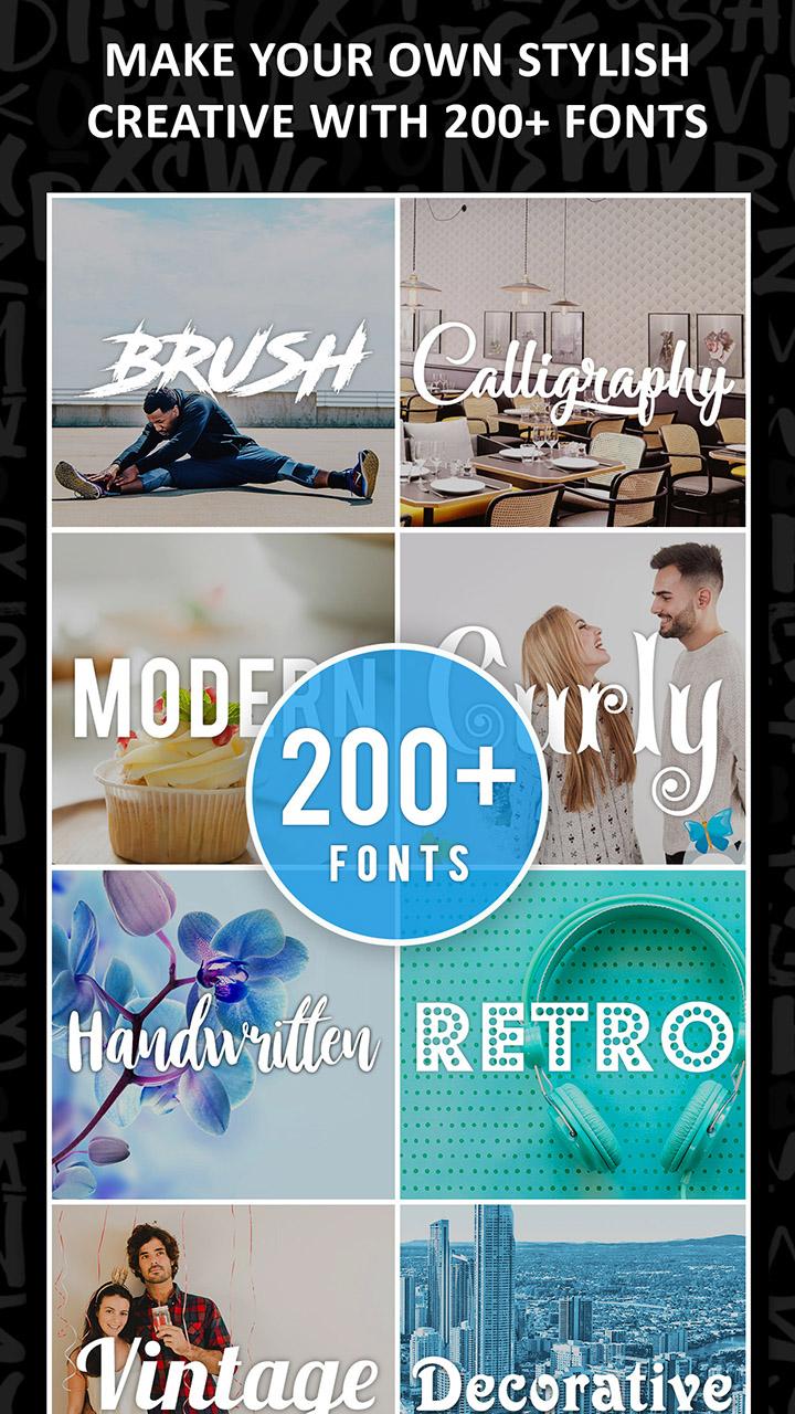 اسکرین شات 1 برنامه Font Rush