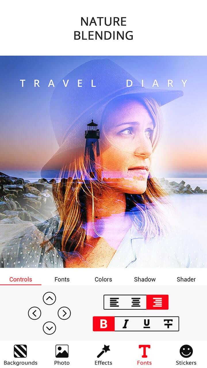 اسکرین شات 4 برنامه Photo Blend - Double Exposure
