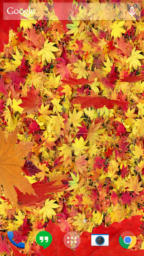 اسکرین شات 3 برنامه Autumn leaves 3D LWP