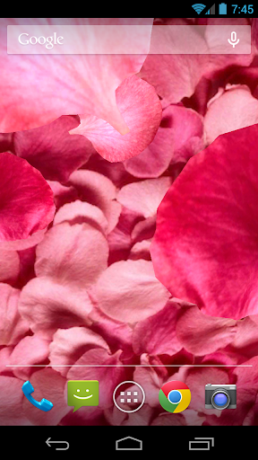 اسکرین شات 6 برنامه Petals 3D live wallpaper