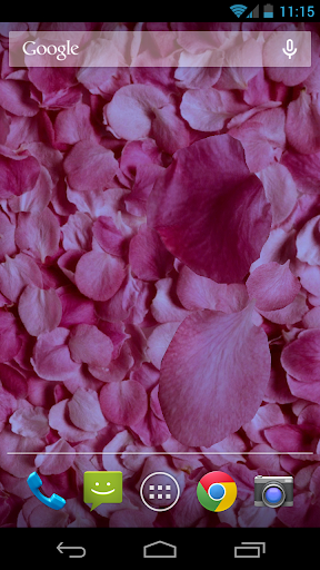 اسکرین شات 5 برنامه Petals 3D live wallpaper