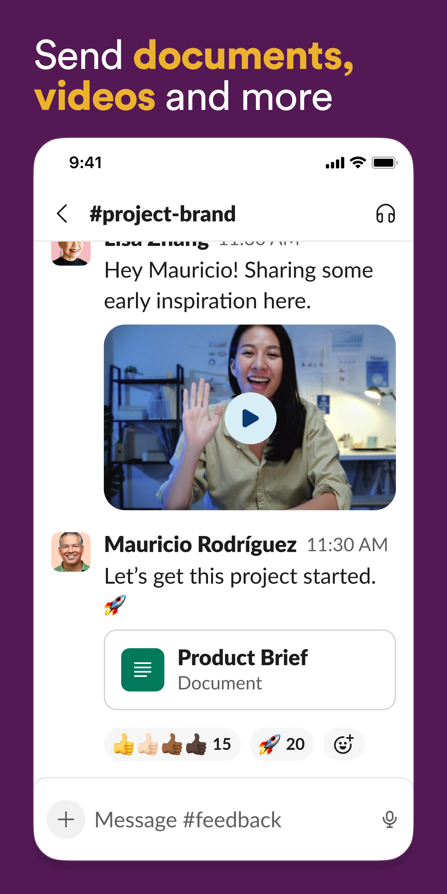 اسکرین شات 4 برنامه Slack
