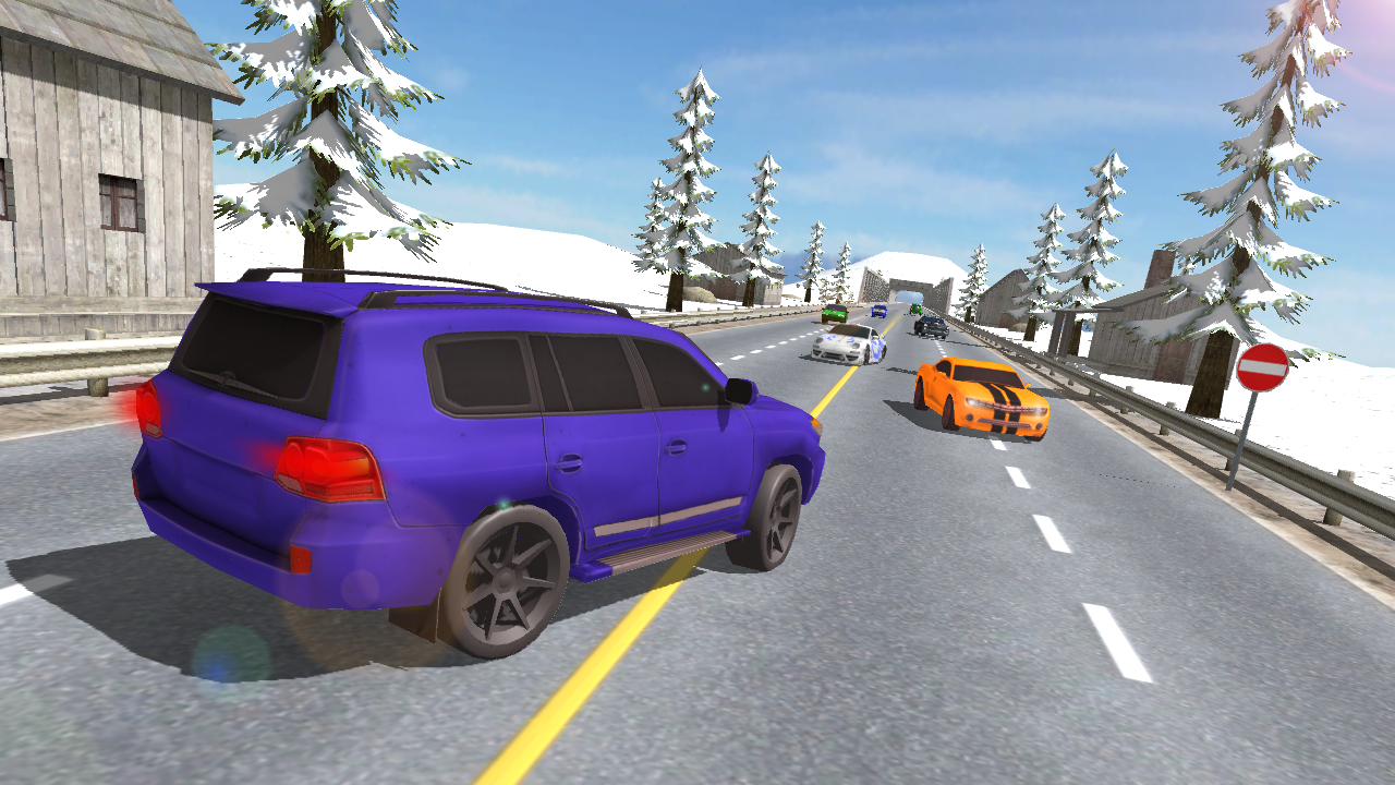 اسکرین شات 1 بازی Traffic Highway Racer